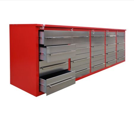 Apoyo personalizado gabinete de herramientas de trabajo pesado para vender en herramientas hechas en la tienda de garaje