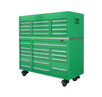 Caja de herramientas de combinación de acero laminado en frío Cabinet de herramientas de carro con soporte personalizado