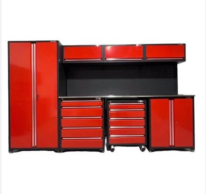 Taller Garage Almacenamiento de herramientas gabinete de trabajo con ruedas y acero laminado en frío