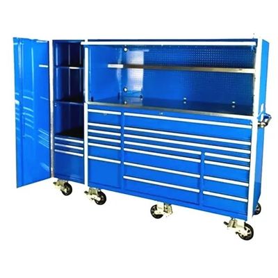 Acceptable OEM ODM Primer taller Caja de herramientas metálicas en ruedas para sistemas de almacenamiento de garaje