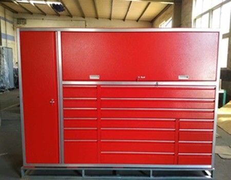 Acceptable OEM ODM Primer taller Caja de herramientas metálicas en ruedas para sistemas de almacenamiento de garaje