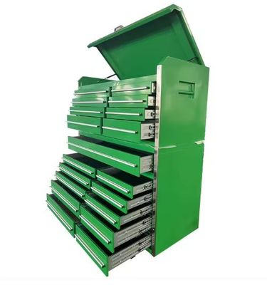 Apoyo personalizado OBM 19 cajones de acero para garaje caja de herramientas de rodillos para herramientas pesadas