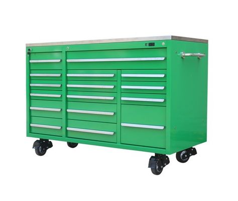 1.0-1,5 mm espesor ruedas de trabajo pesado mecánica caja de herramientas gabinete de rodillos para herramientas de automóviles