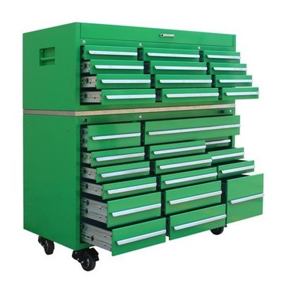 1.0-1,5 mm espesor ruedas de trabajo pesado mecánica caja de herramientas gabinete de rodillos para herramientas de automóviles