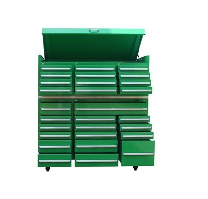 Kit de reparación de automóviles Confeccionado con el carro de la caja de herramientas de rodadura del garaje y la caja de acero inoxidable